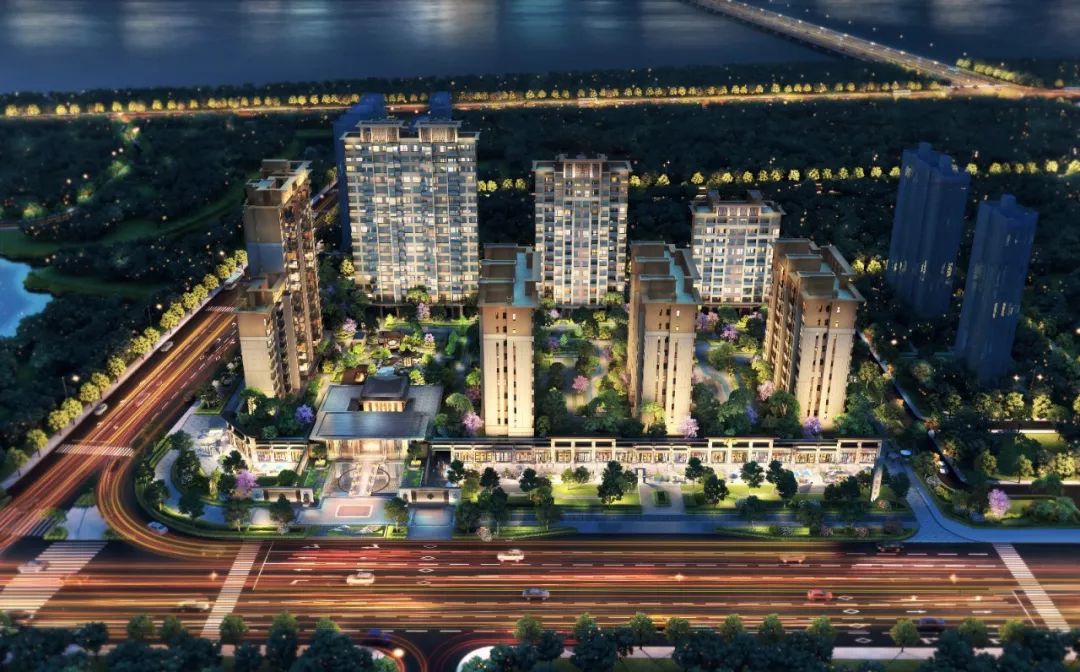 建发玺园鸟瞰图